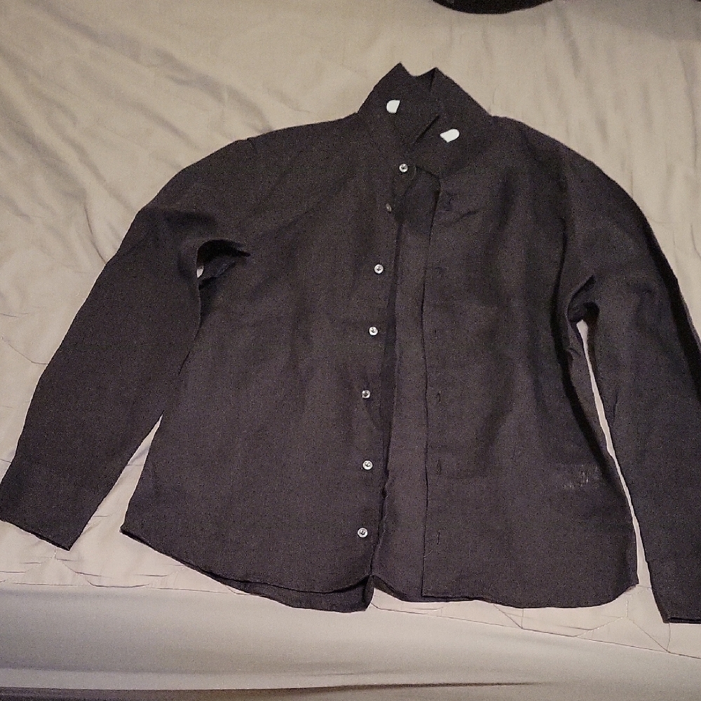 Men's Charcoal Shirt Jacket